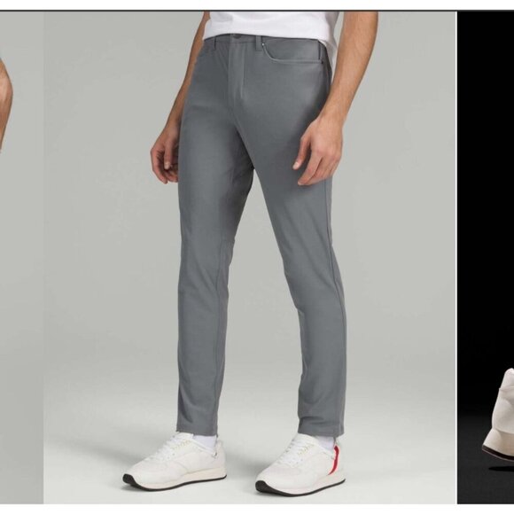 Lululemon ABC Slim-Fit Pant Warpstreme , Dark Grey , Size 30 B181 - Picture 4 of 10